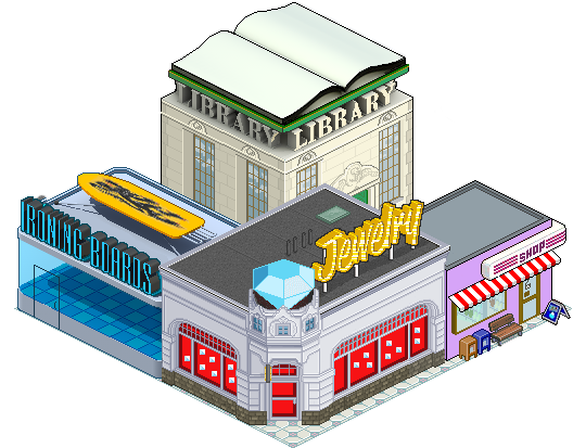 Library - Jewelry - Ironing boards - Shop